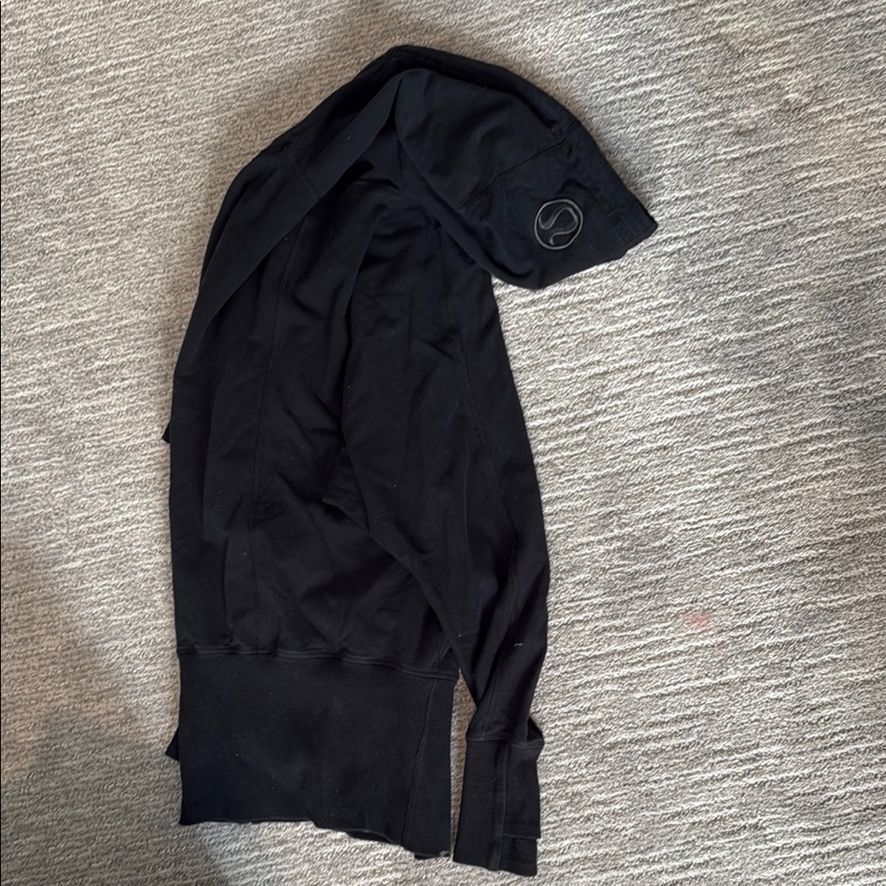 Black Hoodie with Logo